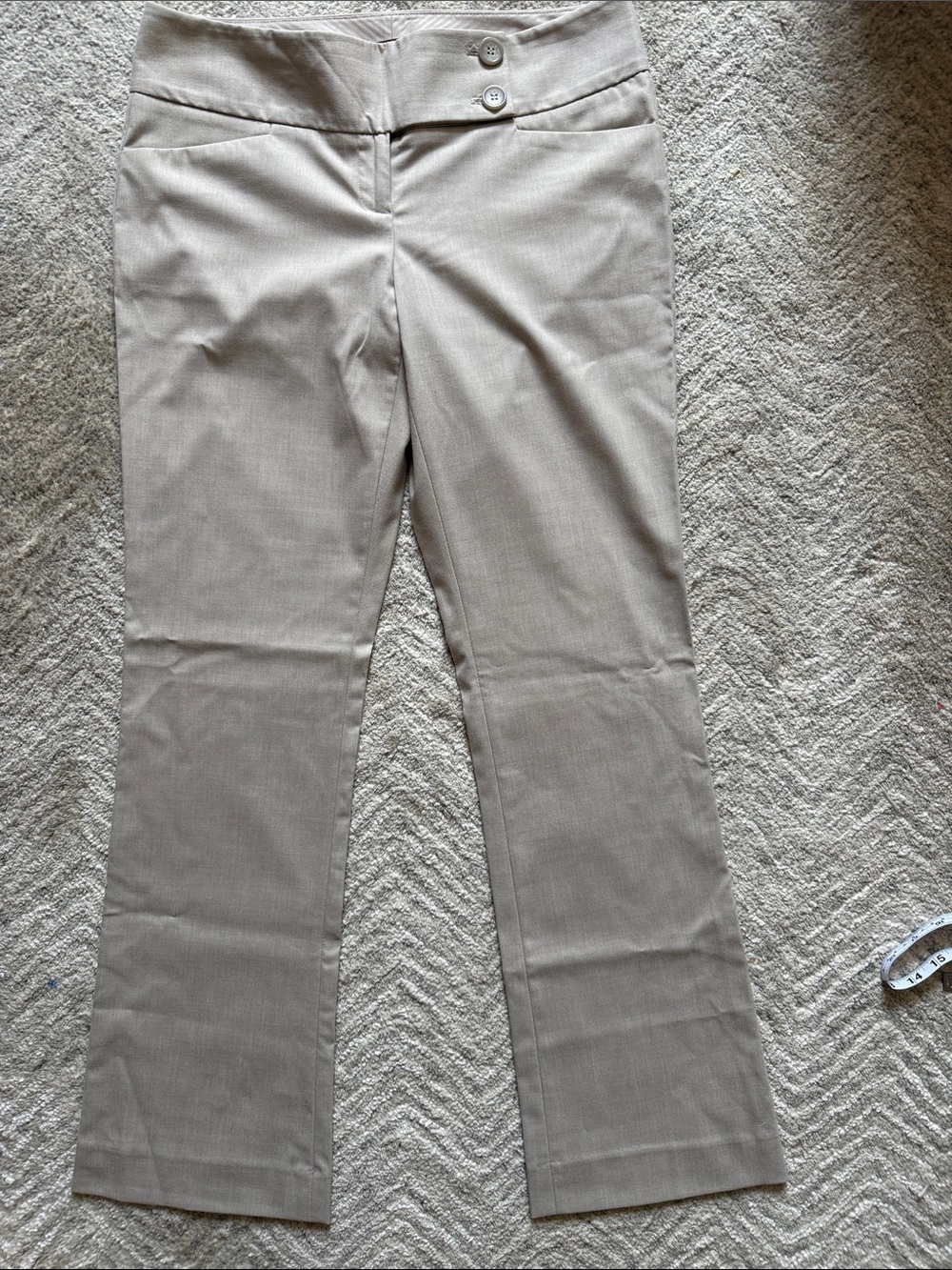 The Limited Drew Fit Dress Pants in Beige